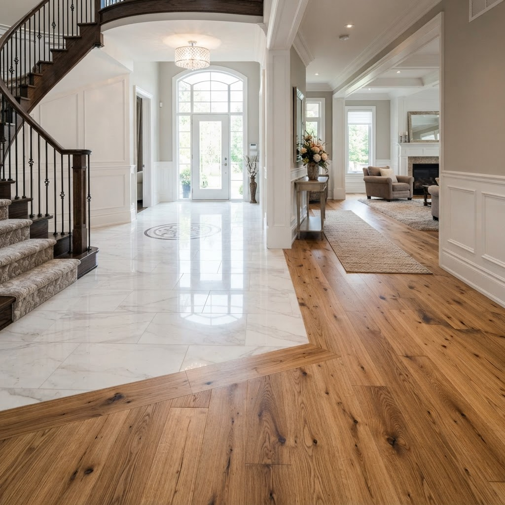 Luxury Home Hardwood Flooring